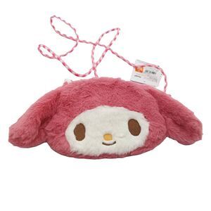 Sanrio my melody fluffy face shoulder bag